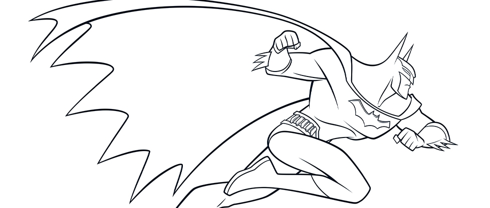 Batman Et Robin Coloriage