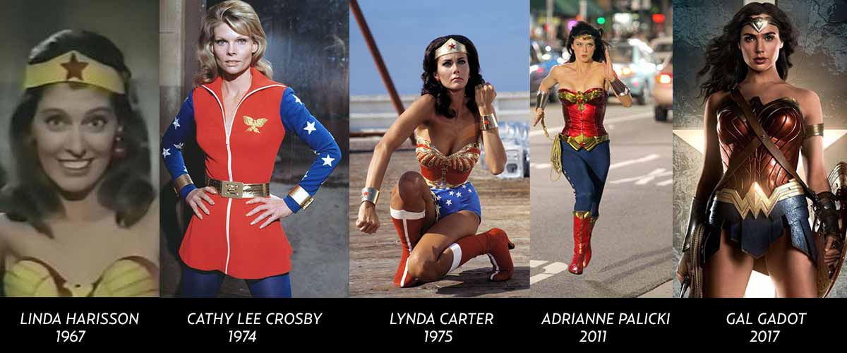 All 7 Live-Action Wonder Woman Costumes, Ranked