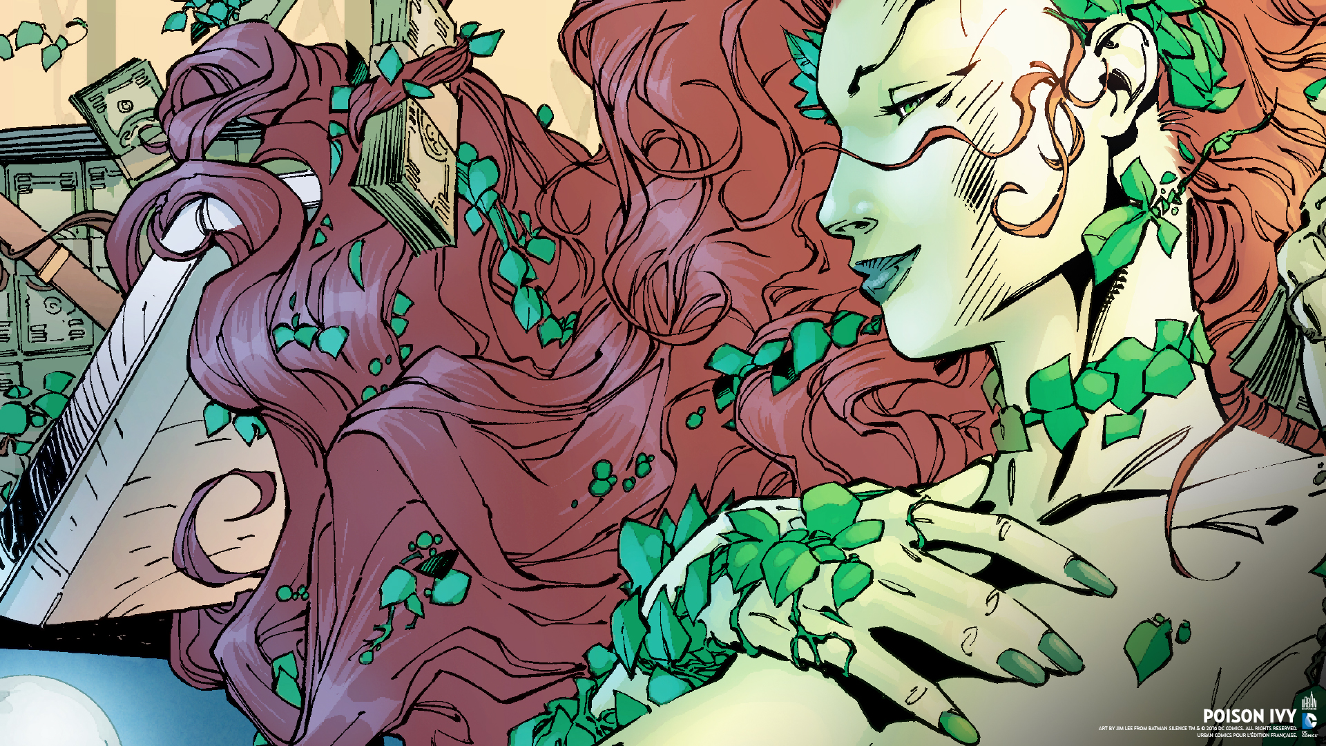 Wallpapers Poison Ivy Urban Comics
