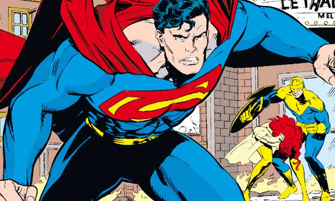 la mort de superman