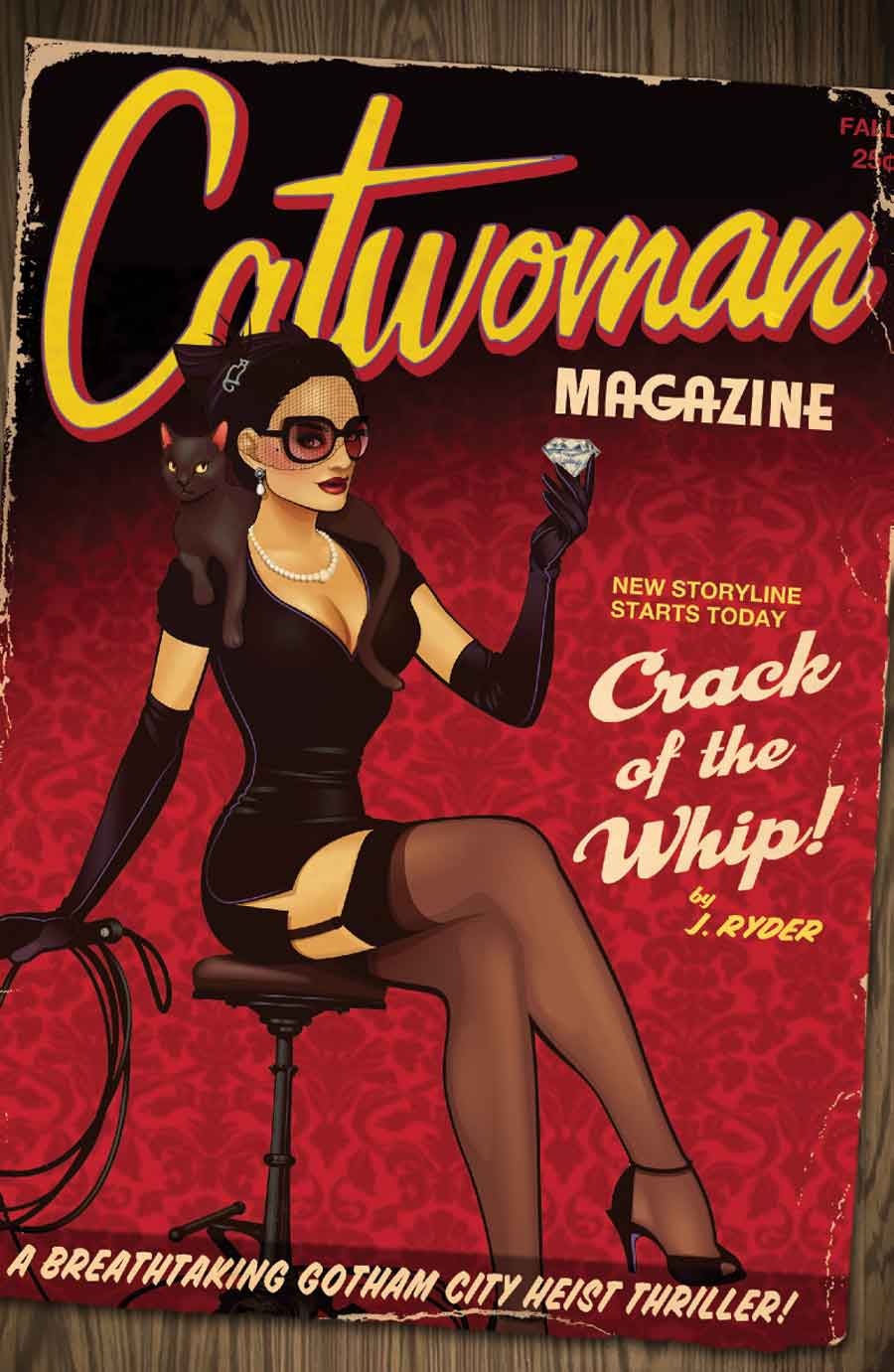 VISUEL DE COUVERTURE VARIANTE POUR CATWOMAN #32, PAR ANT LUCIA