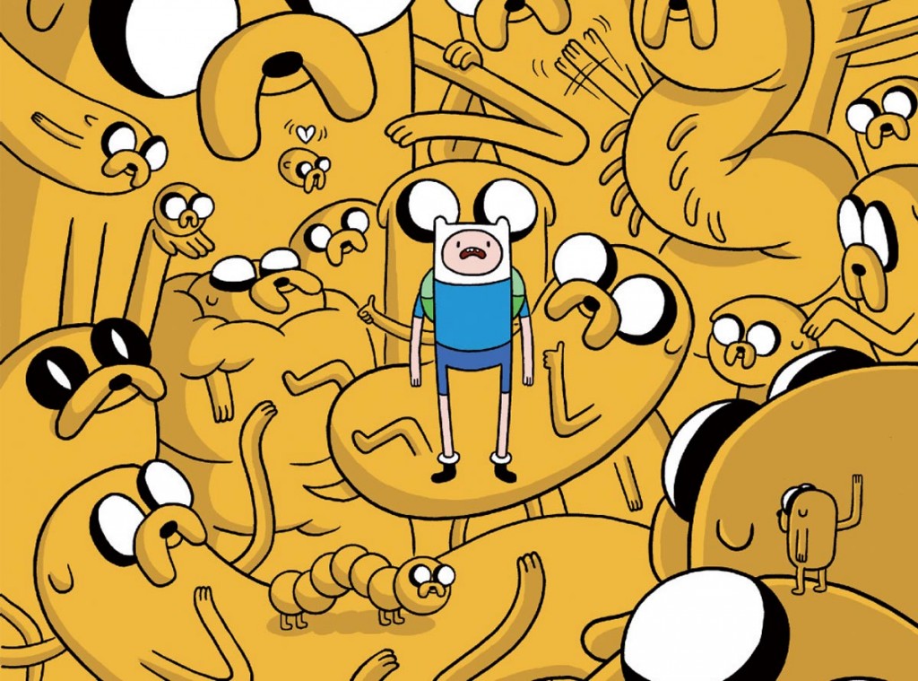 Adventure Time suit les aventures drôles