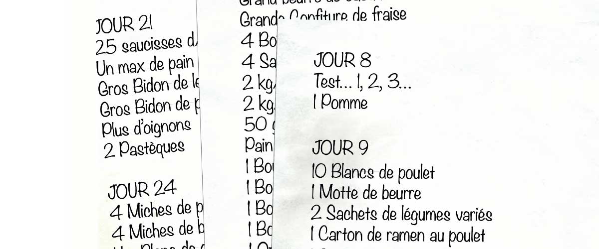 Si tu pouvais poser une seule question à Walter et obtenir une réponse sincère, ce serait…