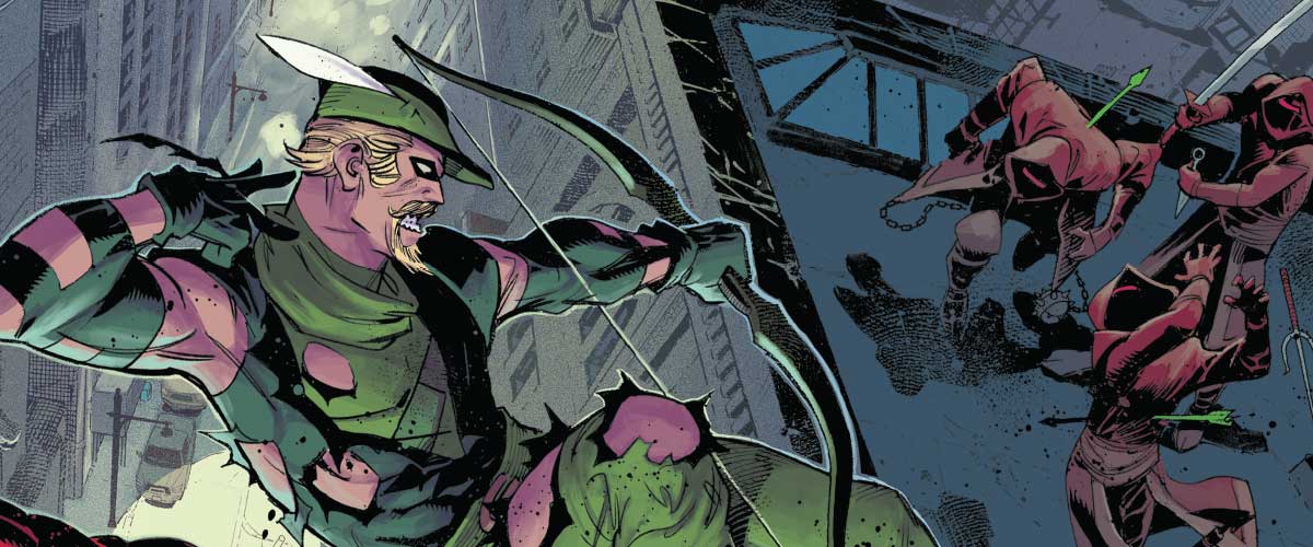 Green Arrow s'est échoué sur l'île de Lian Yun