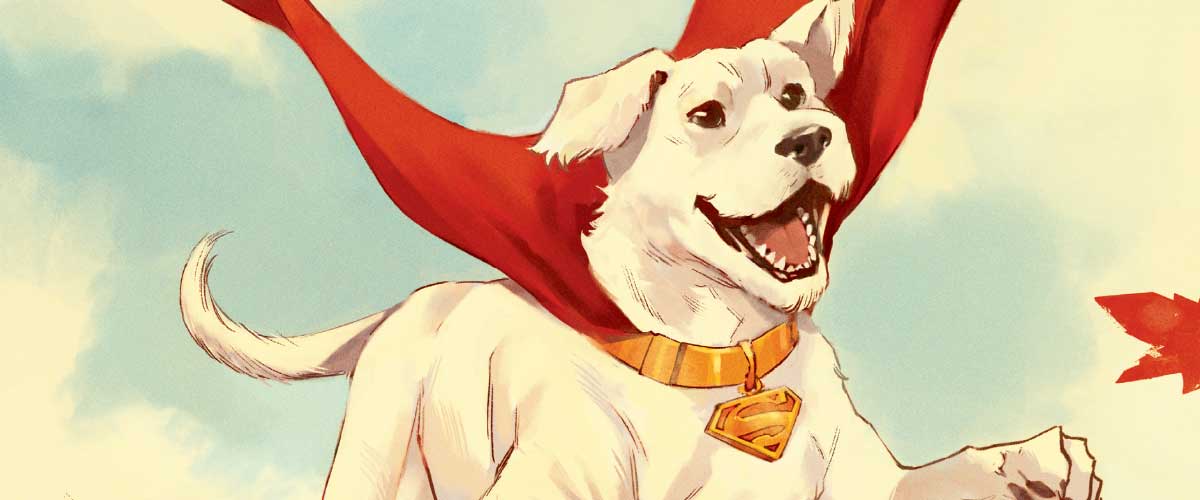 De quand date la série animée Krypto le Superchien ?