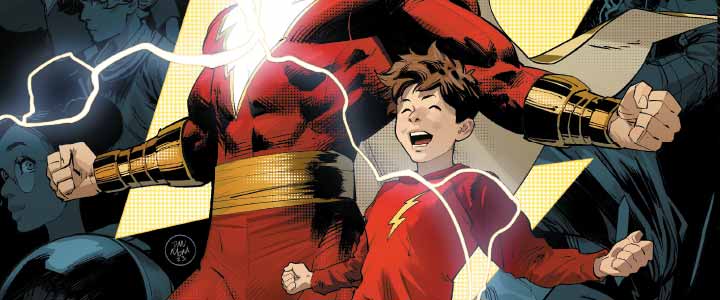 Shazam est le premier personnage à impliquer sa famille dans l’univers des super-héros avec la Shazam Family