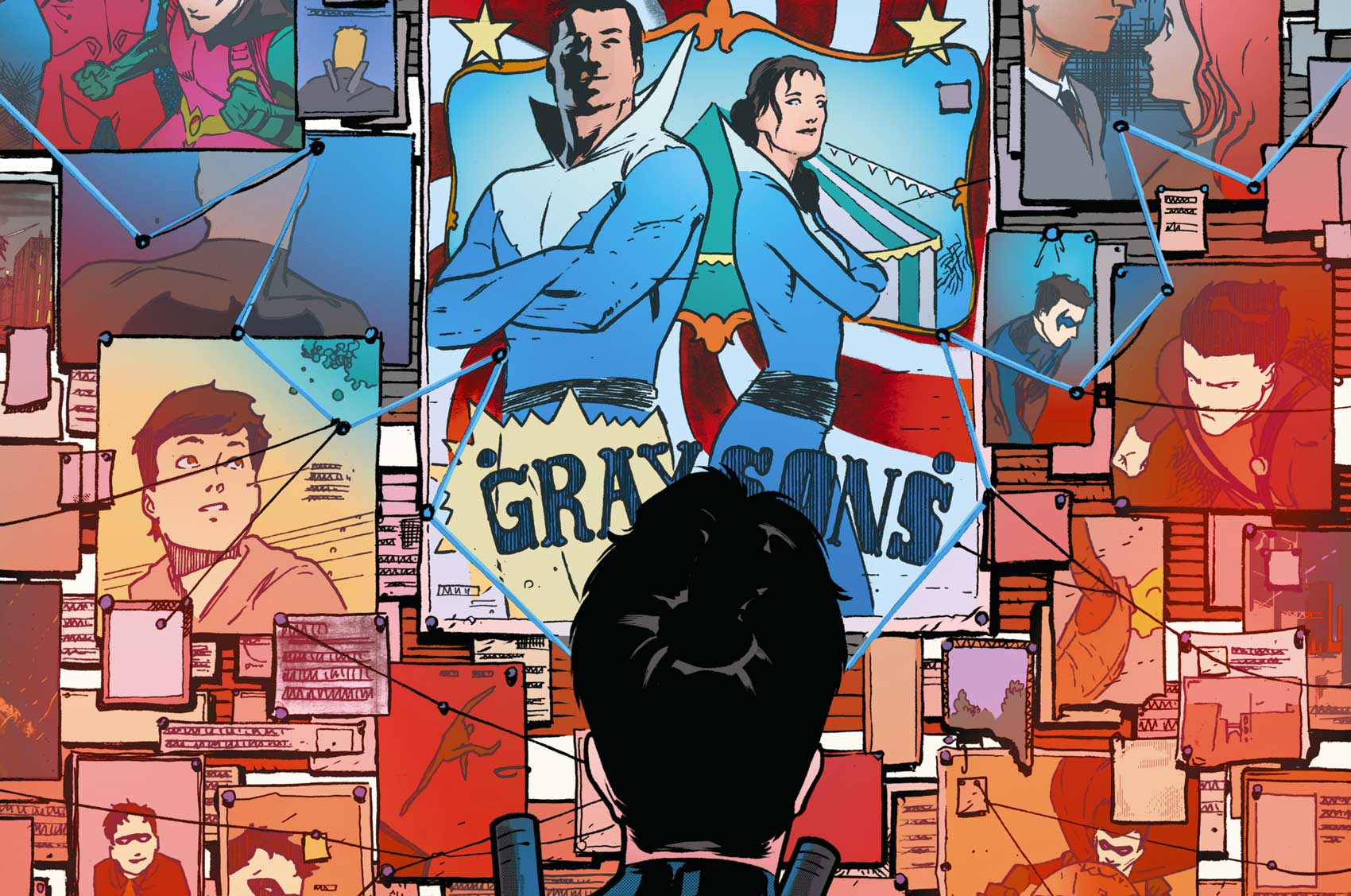 Nightwing (Dick Grayson) est le fils d'un couple de trapéziste. Quel était le prénom de son père ?