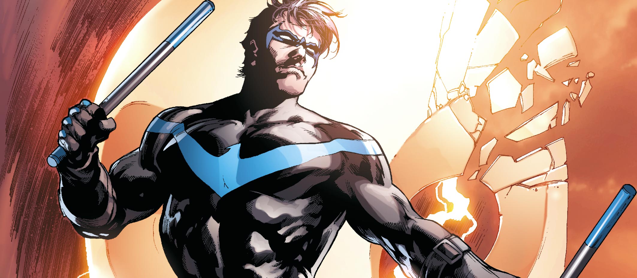 Torque, l'un des ennemis de Nightwing, est un dangereux criminel malgré un handicap : 