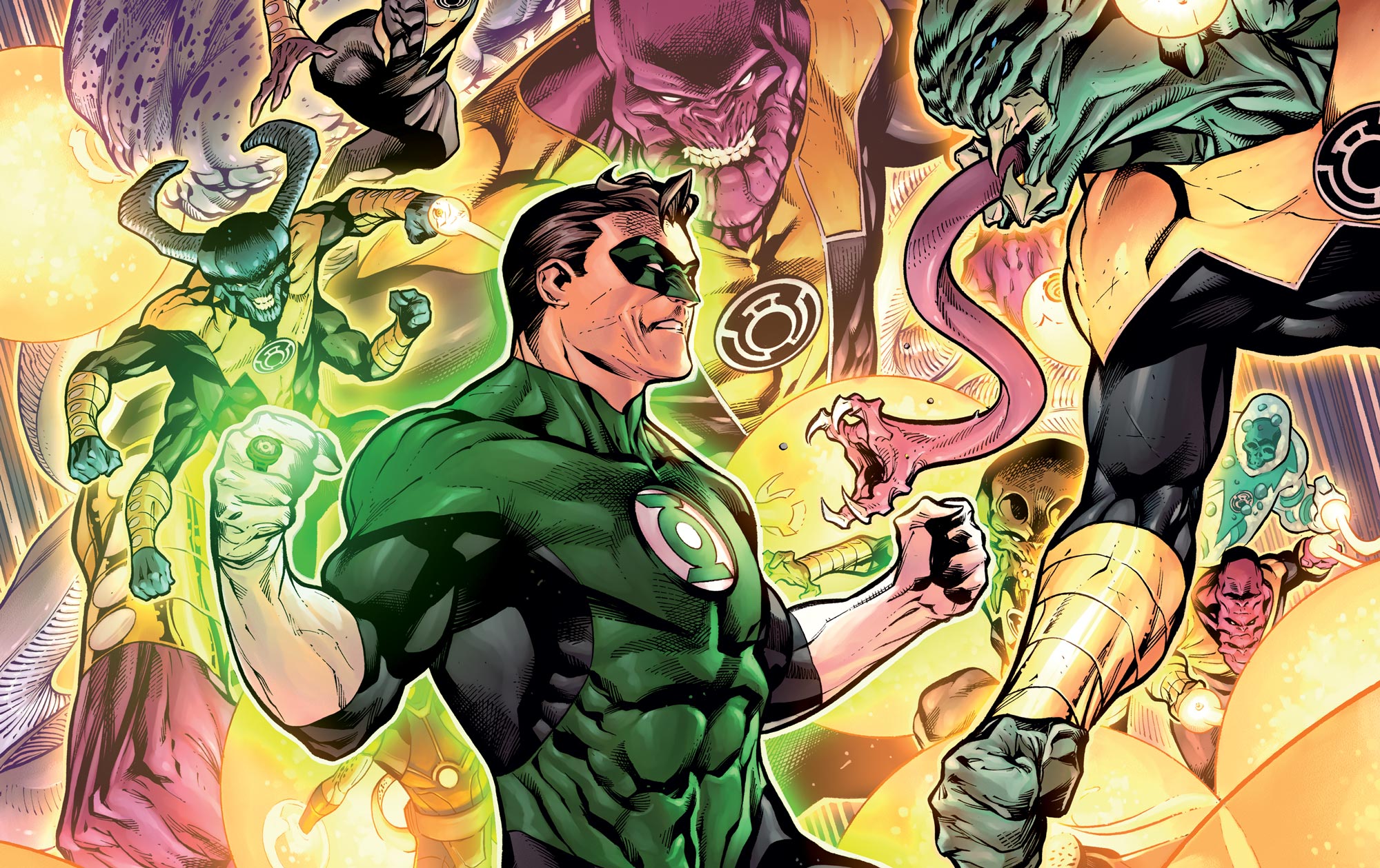 La première apparition de Green Lantern est dans l'épisode : 