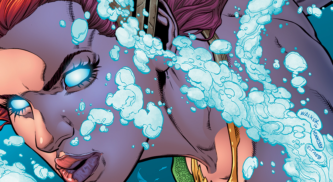 Quel vilain est déjà tombé amoureux de Méra et a tenté de remplacer Aquaman ? 