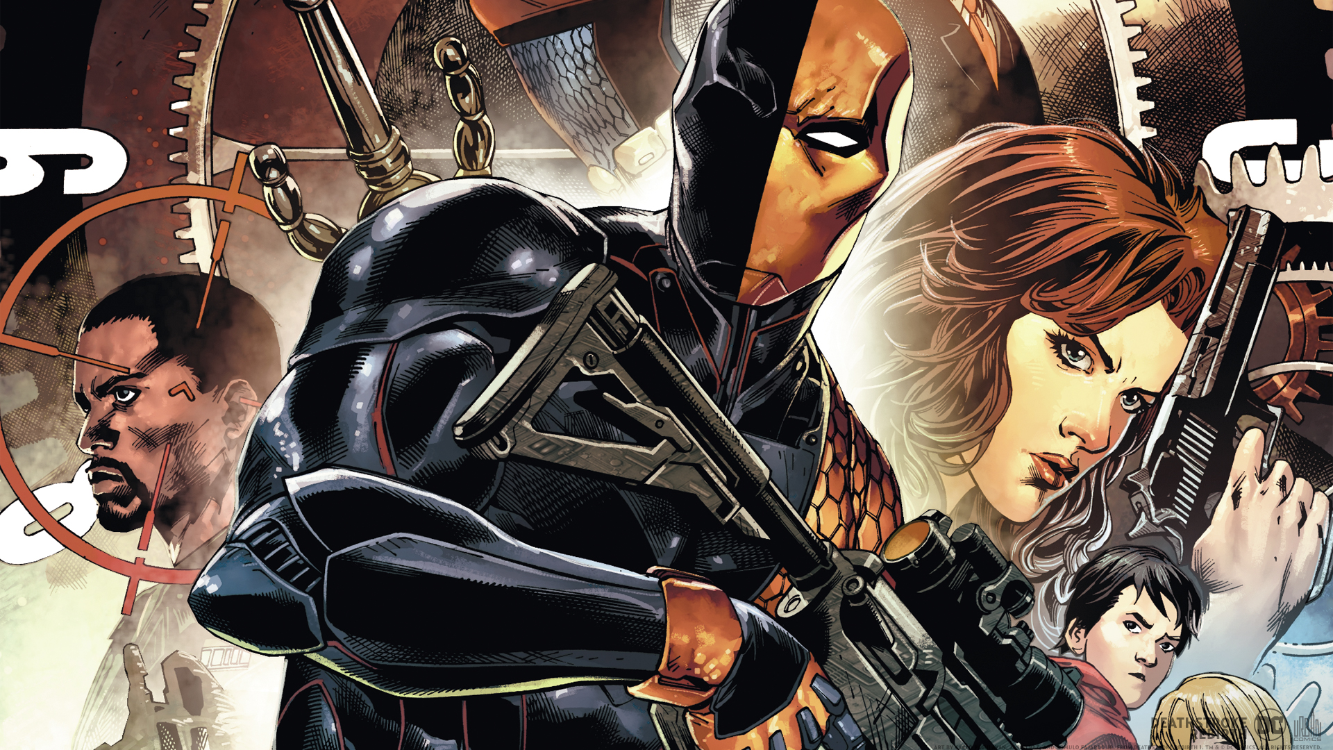 Deathstroke est apparu pour la première fois dans l'épisode : 