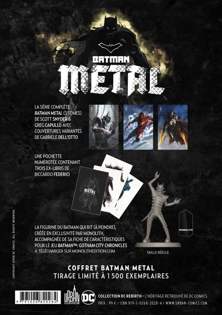 Batman Metal : le coffret - Urban Comics