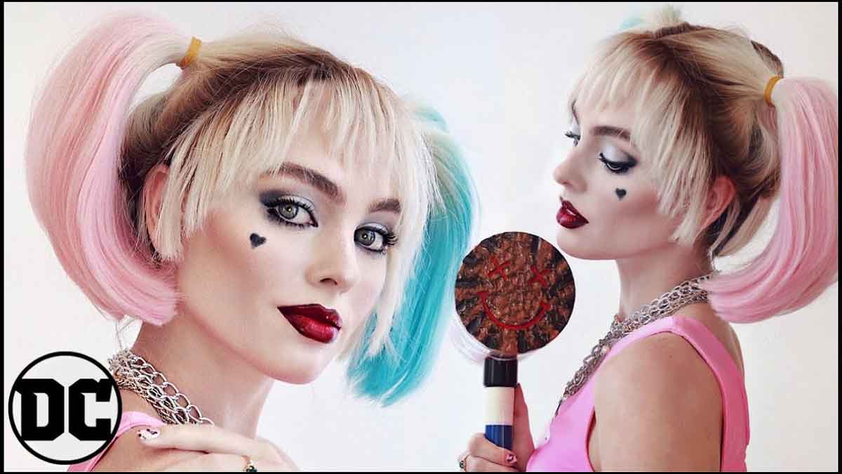 Maquillage Harley Quinn Rouge Et Noir Des DIY pour adopter le look d'Harley Quinn - Urban Comics