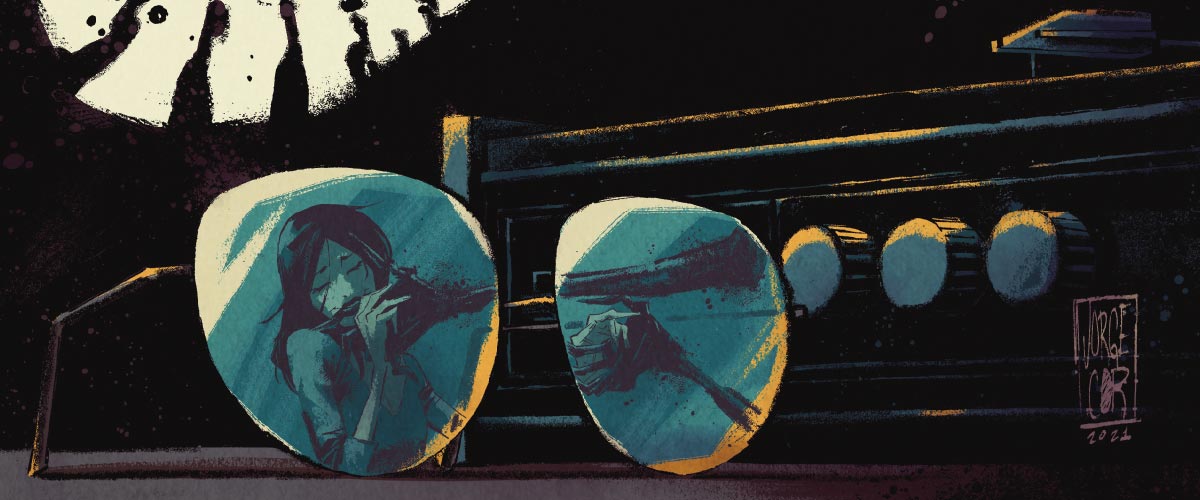 Les croquis de Celui que tu aimes dans les ténèbres - Urban Comics