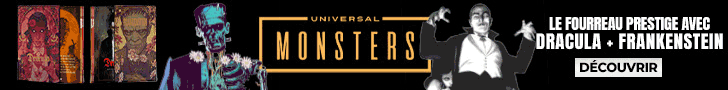 Universal Monsters Offre Fourreau Dracula et Frankenstein
